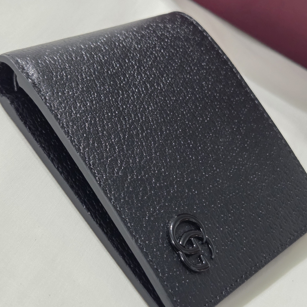 Gucci GG Marmont Black Leather Wallet - Picture 5 of 14
